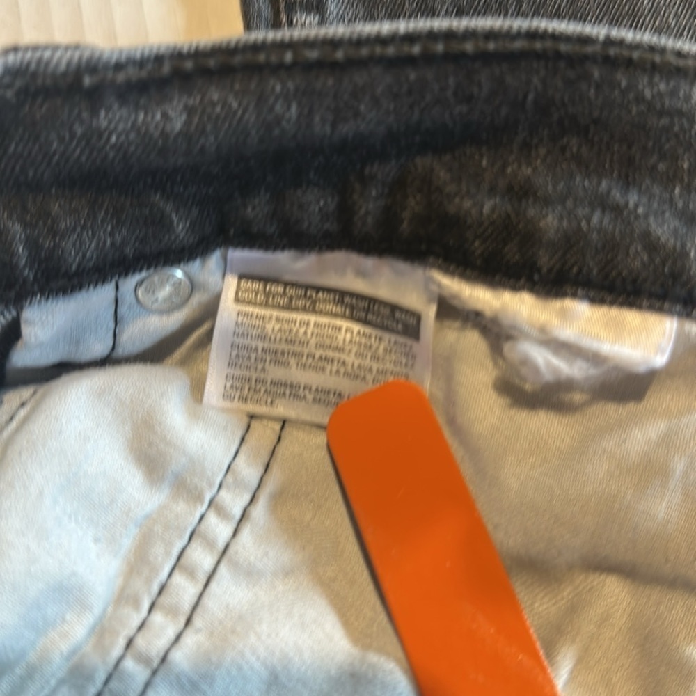 Levi’s 511 charcoal dark grey Men's Jeans w multiple pockets zipper front 36x30 - Picture 9 of 10